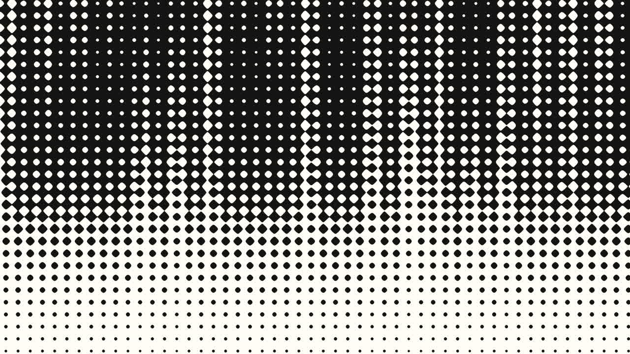 Black and white dots pattern