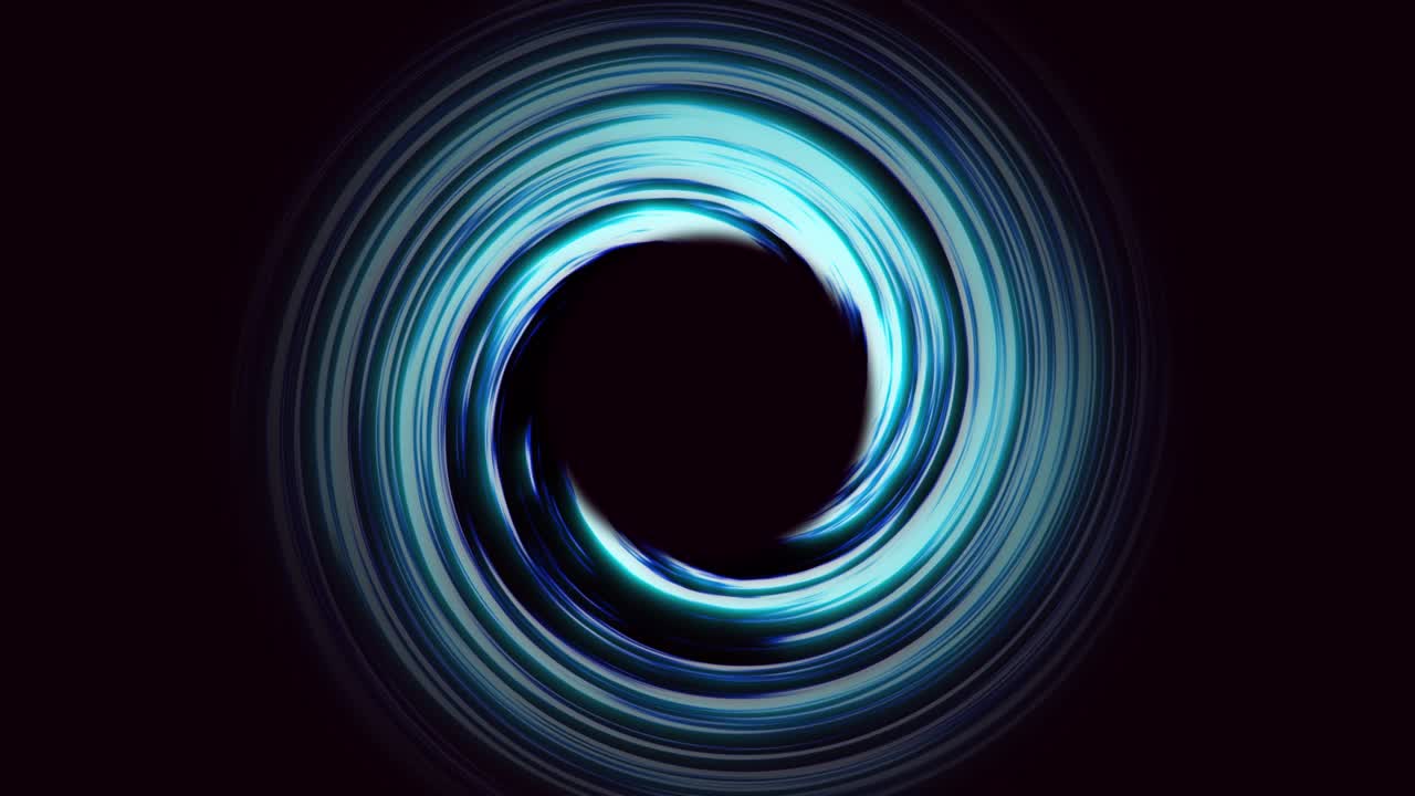 녹색 다채로운 네온 서클 조명 배경