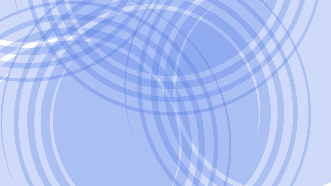 Abstract Circle Shape Blue Gradient Background. Modern Graphic Design Animation. 4K