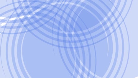 fondo de gradiente azul en forma de círculo abstracto. animación de diseño gráfico moderno. 4k