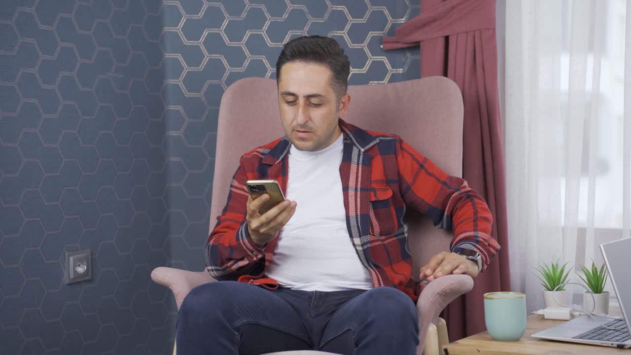 There's no phone signal and the guy can't call.