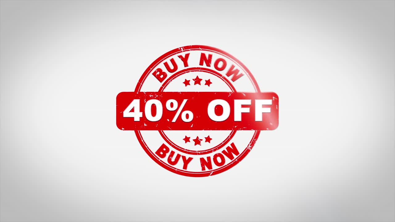 Buy Now 40% Off Sale