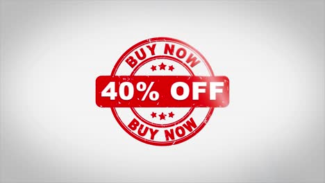 buy now 40% off sale