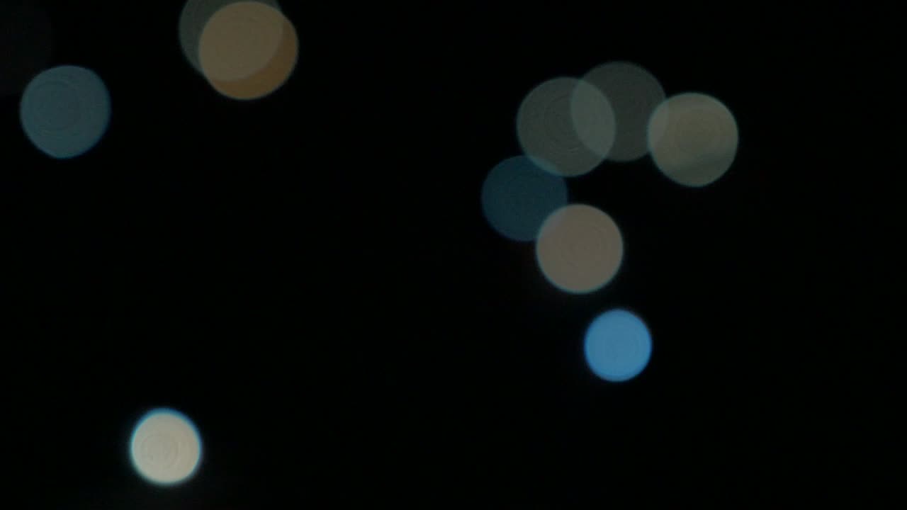 블루  라이트 크리스마스 축제 장식 4k