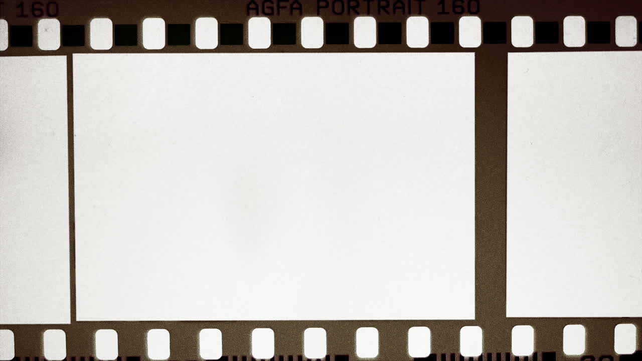 Real 35mm film frame overlay - dirty