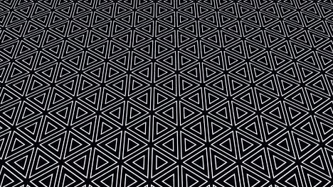 patrón gráfico en blanco y negro que se inclina hacia arriba y se mueve.