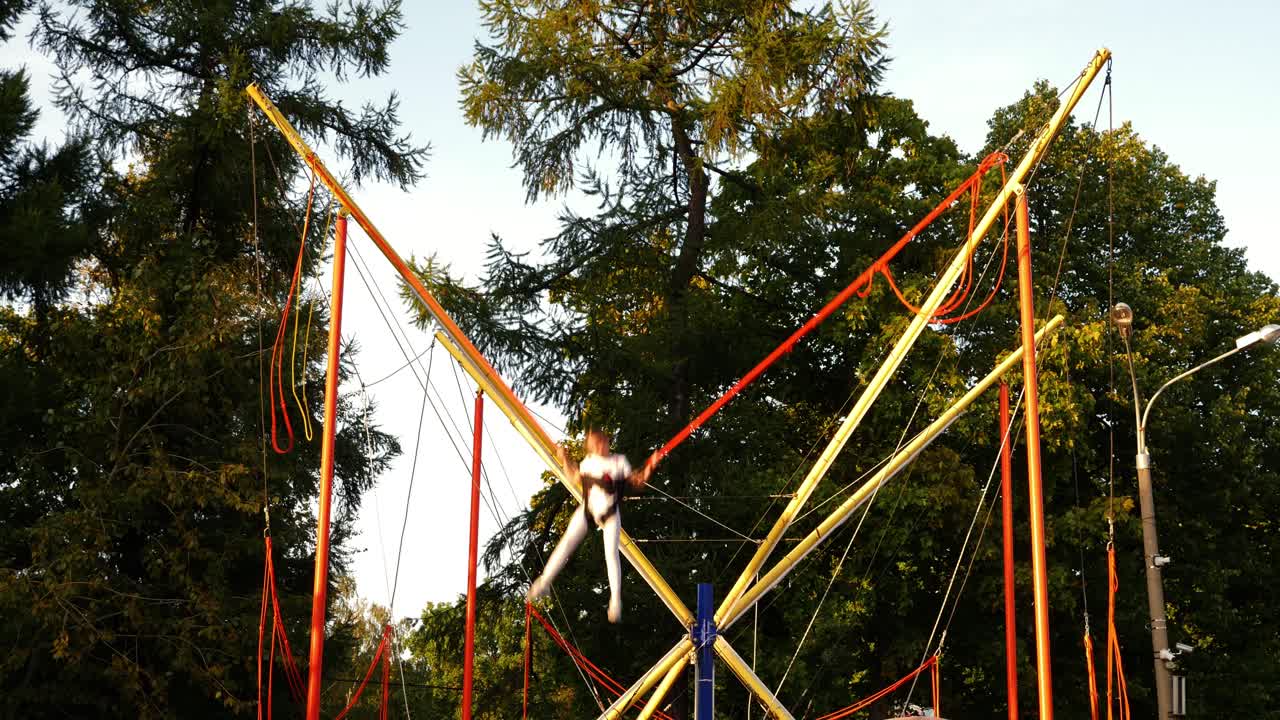 Bungee Trampoline in the Park