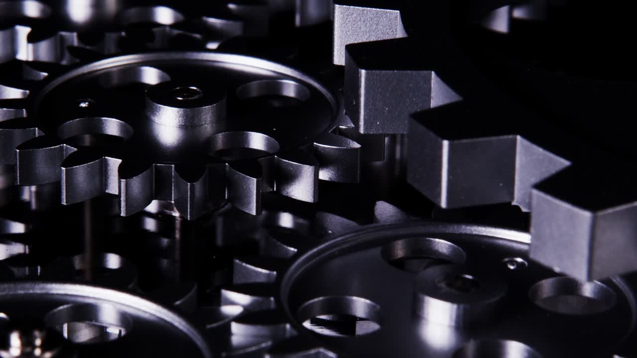 engranajes de reloj mecánicos industriales retro grunge