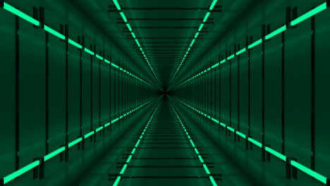 technological looped abstract background hallway tunnel