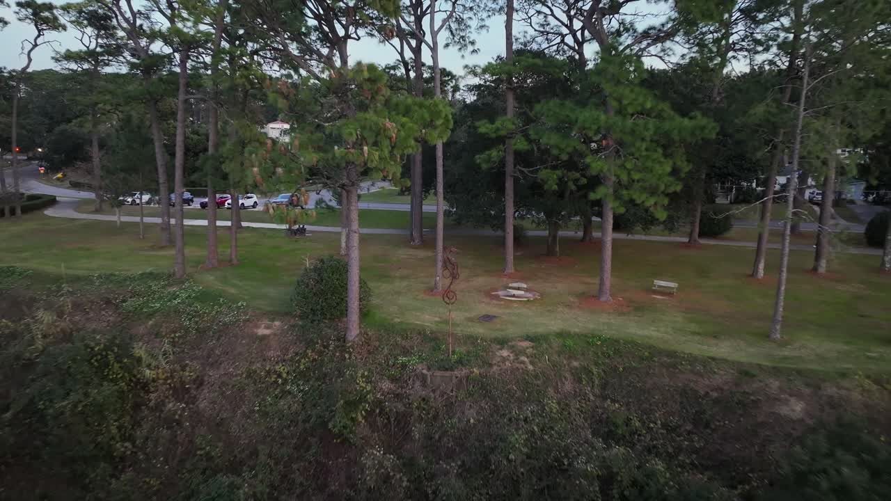 페어호프 앨라배마의 절벽을 따라 바다 말의 뒷면을 보여줍니다.