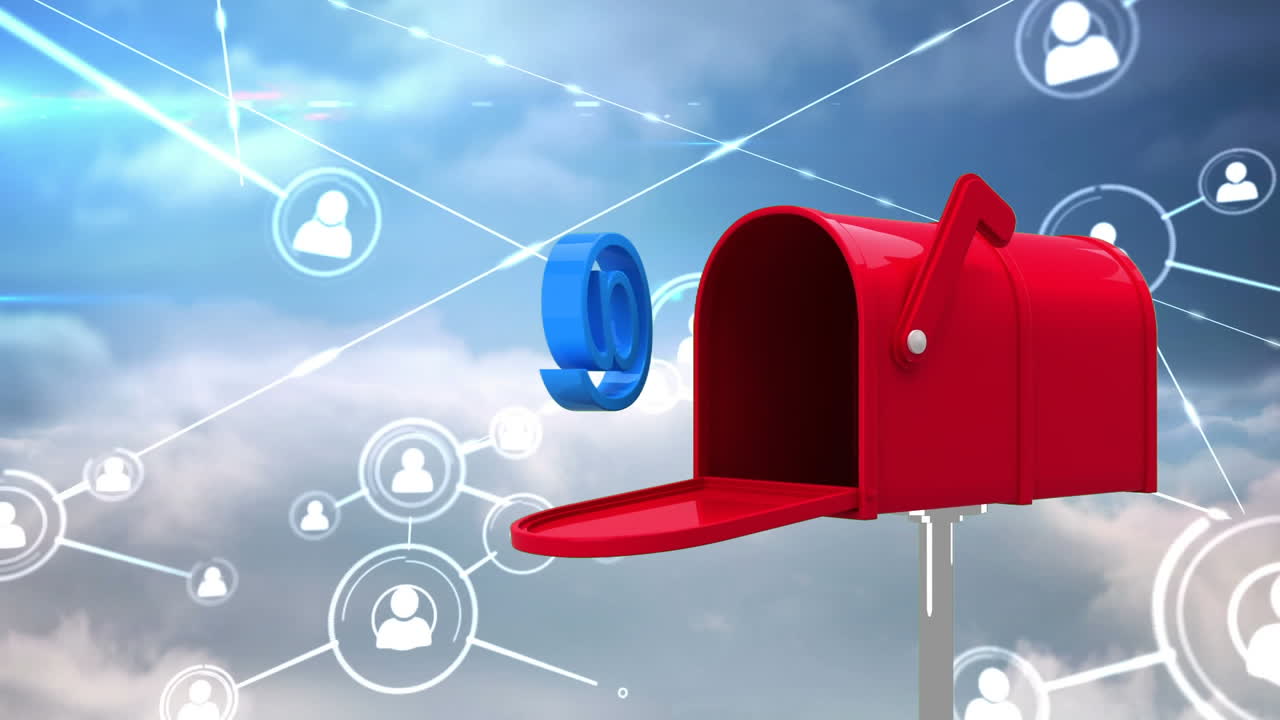 иконки почтового ящика и профиля