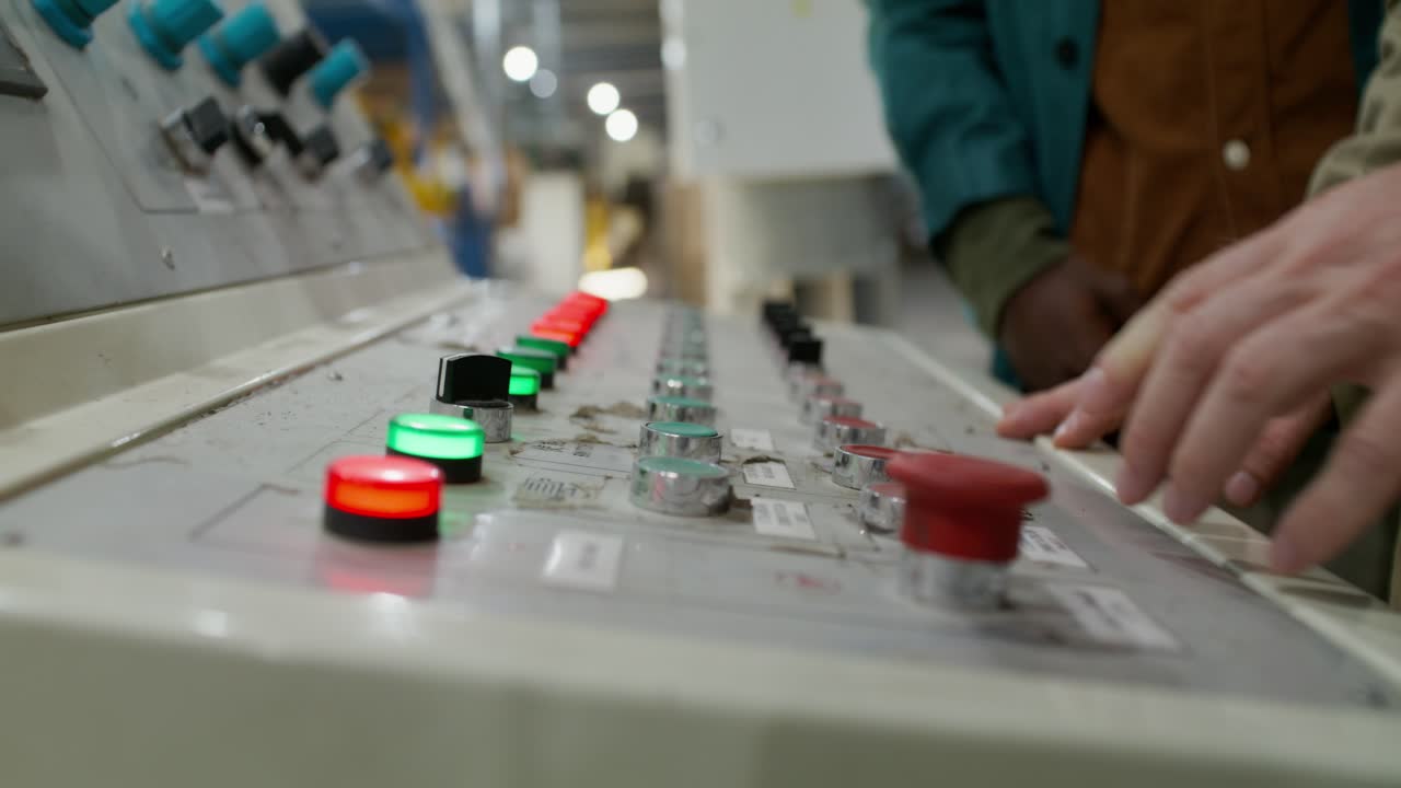 산업 컨트롤 패널