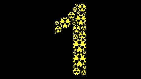 radioactive number one
