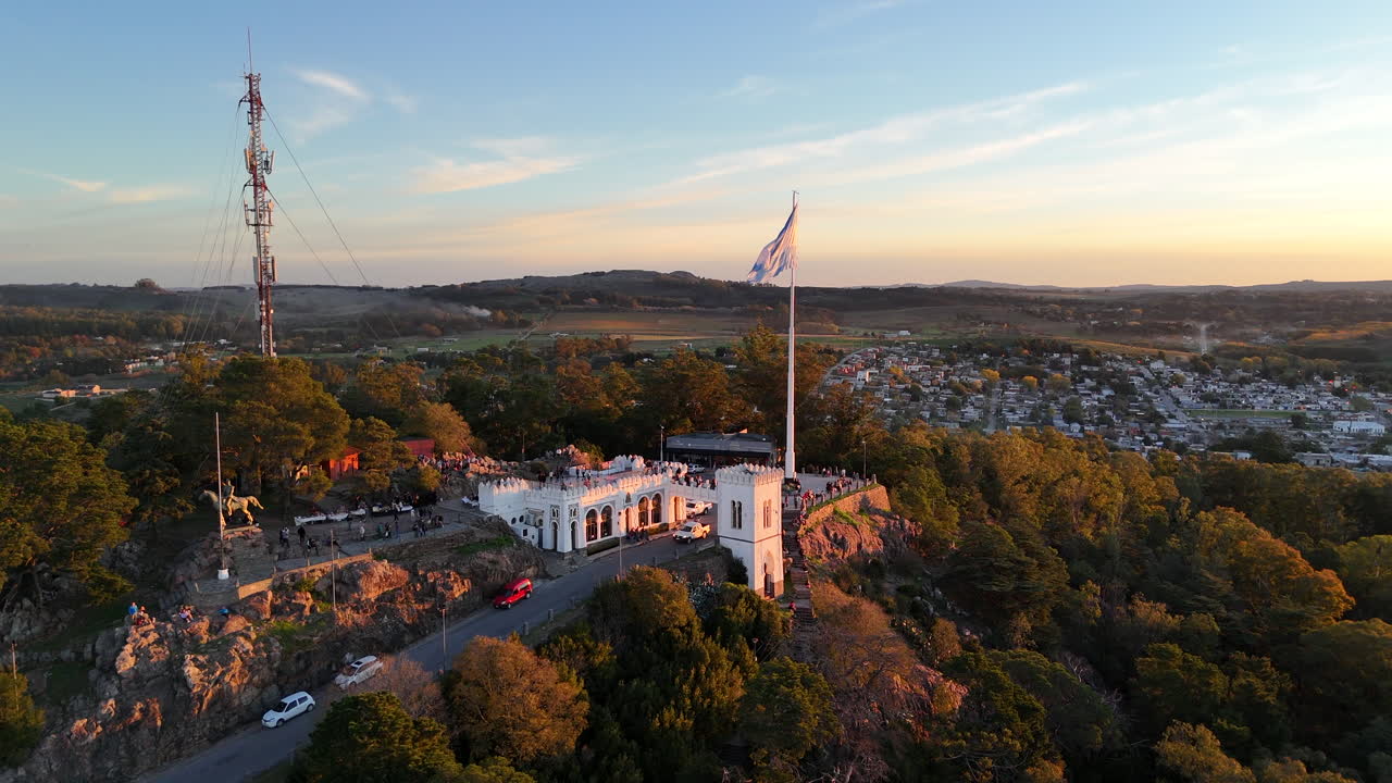 Independence Fort Aereal View Tandil Buenos Aires Argentina 1