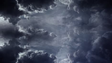 thunderstorms occur inside dark cumulonimbus clouds