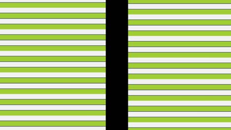 animation consisting of intersected colored stripes.