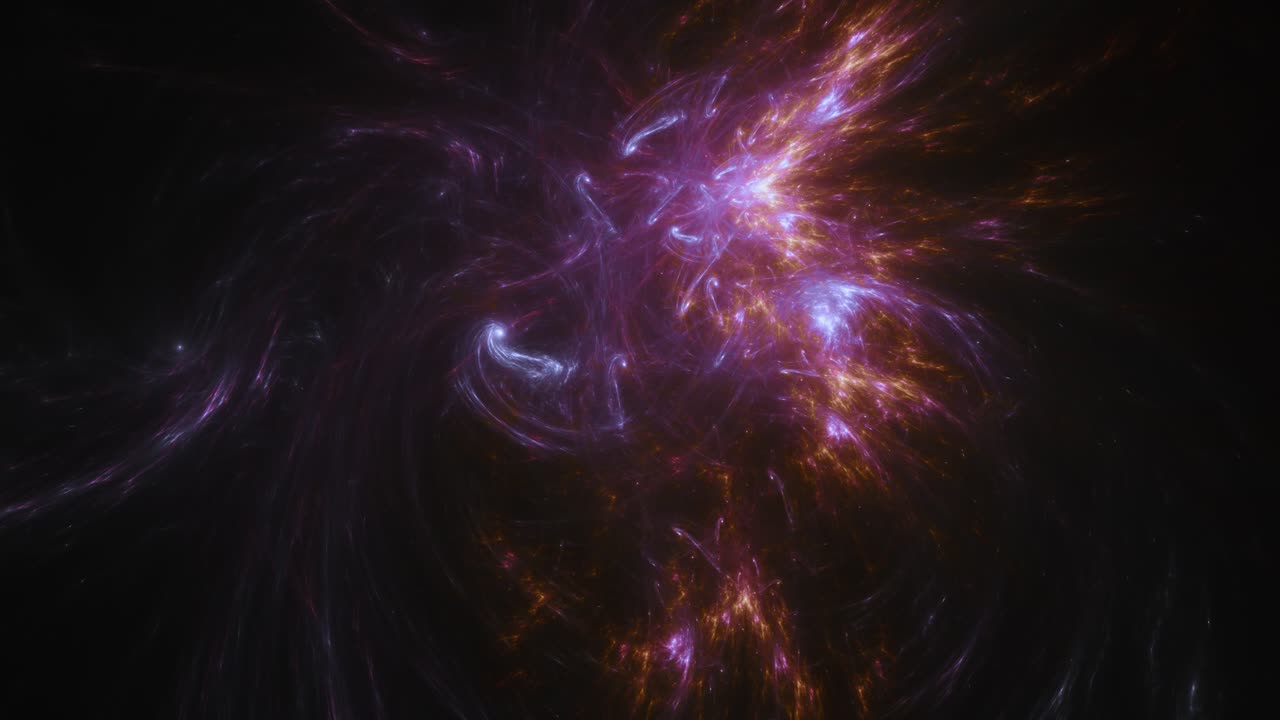 viaje de la nebulosa del universo del espacio profundo