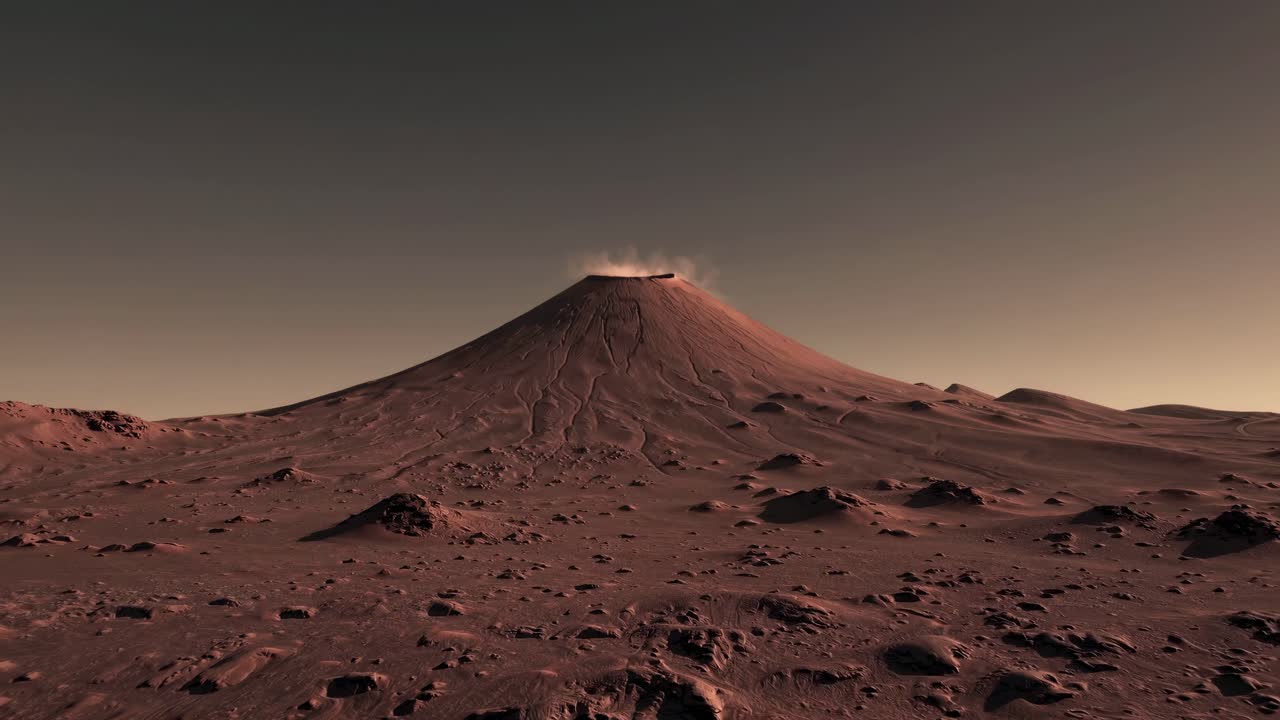 Vulcano su Marte