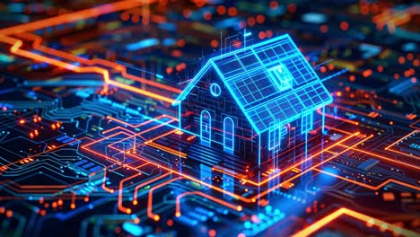 futuristic smart home technology