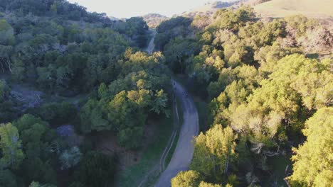 Rocky-Formations-and-Magnificent-Canyons:-Aerial-Spectacle-of-Mountain-Biking