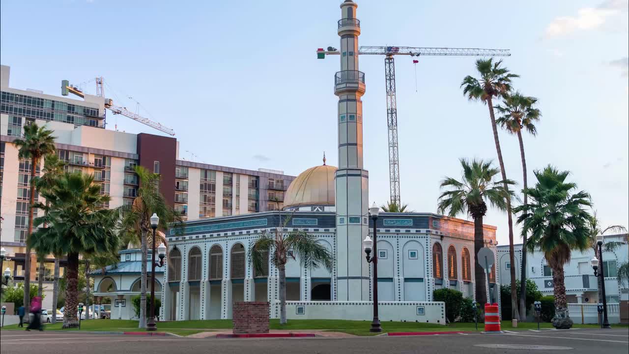 Timelapse of a Mosque in Tempe, Arizona.