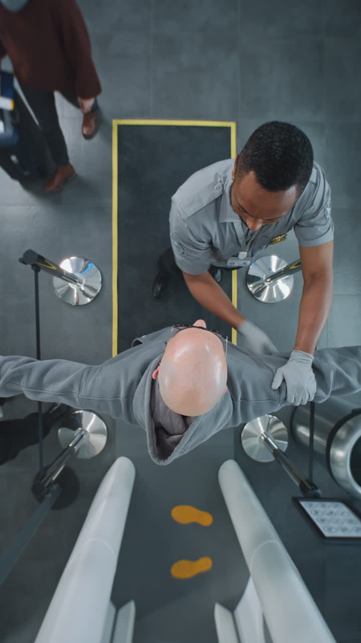 control de seguridad del aeropuerto