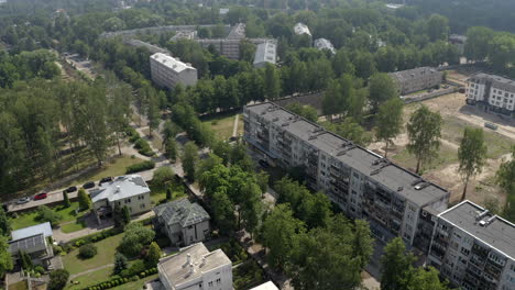 aerial view showing infrastructure and eco friendly city