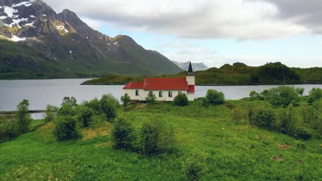 zdjęcia z powietrza piękna przyroda norwegia