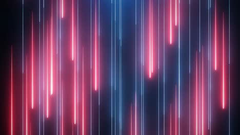 neon rain background