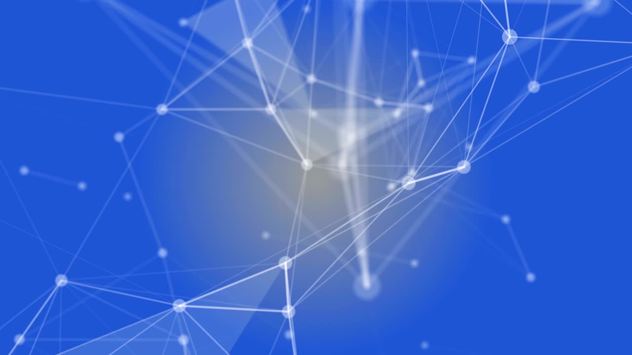 4k líneas geométricas en bucle y puntos de fondo