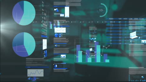 Animación-Del-Procesamiento-De-Datos-Financieros-En-La-Oficina