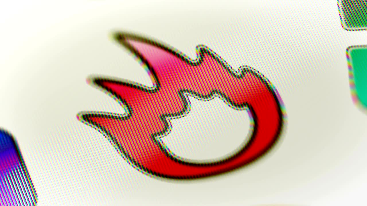 화면에 있는 불꽃 아이콘을 러서 looping