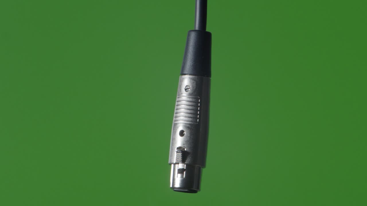 xlr 커터와 함께 케이블