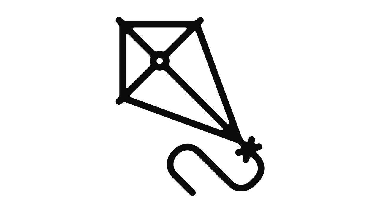 gráfico de movimiento de la línea de cometa