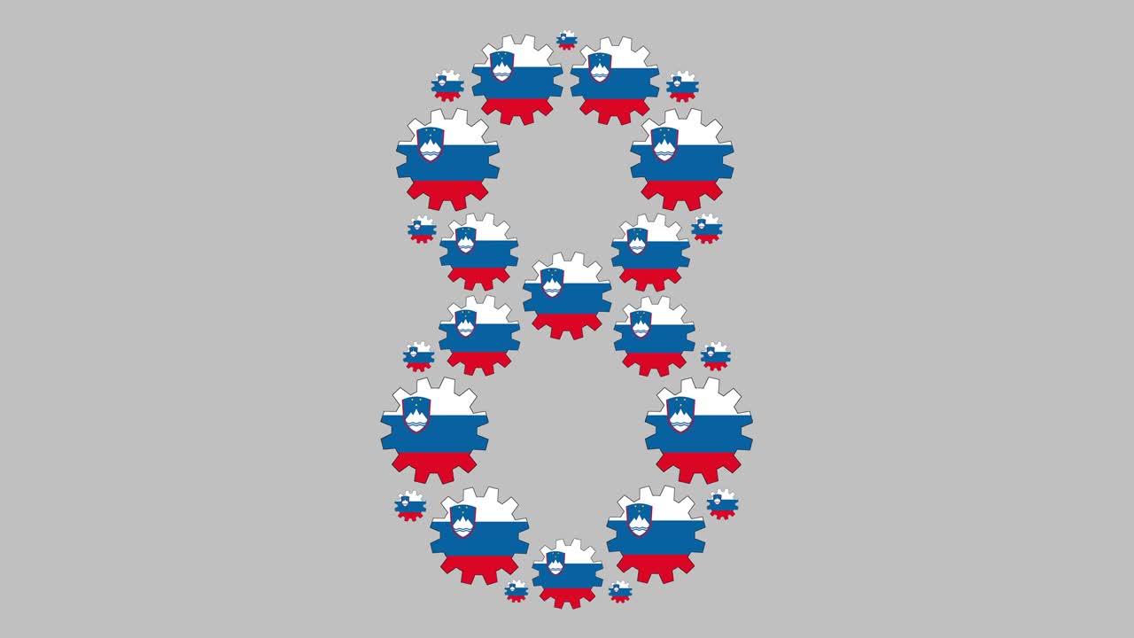 슬로베니아어 숫자 8