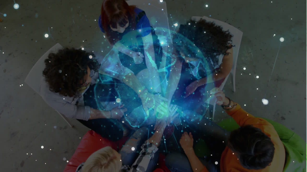 성공을 축하하는 팀