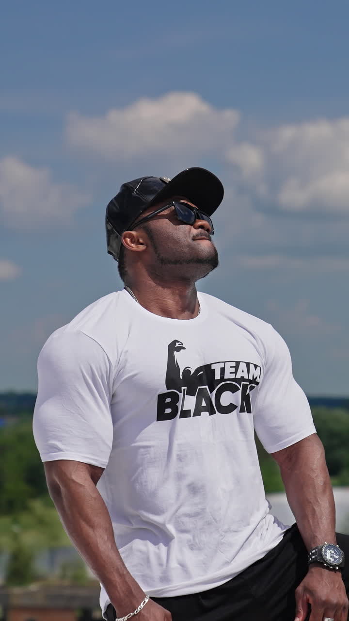 Young african american man