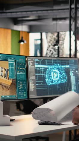 vertical video black developer uses ai systems for housing and commercial property development