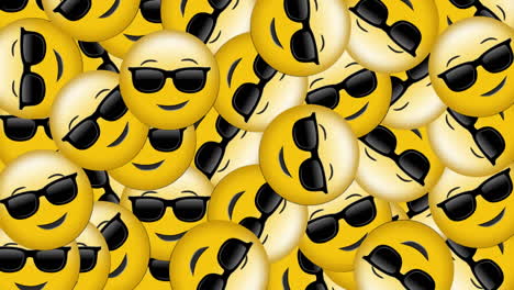los emoticones están cayendo.