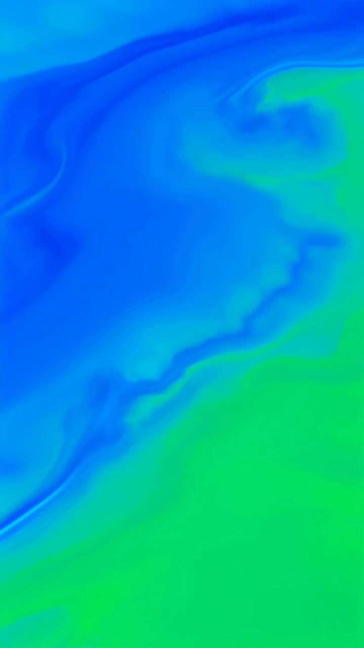 Sfondo sfumato fluido astratto blu e verde