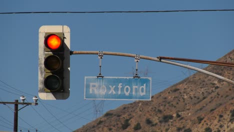 Straßenschild-In-Los-Angeles,-Kalifornien