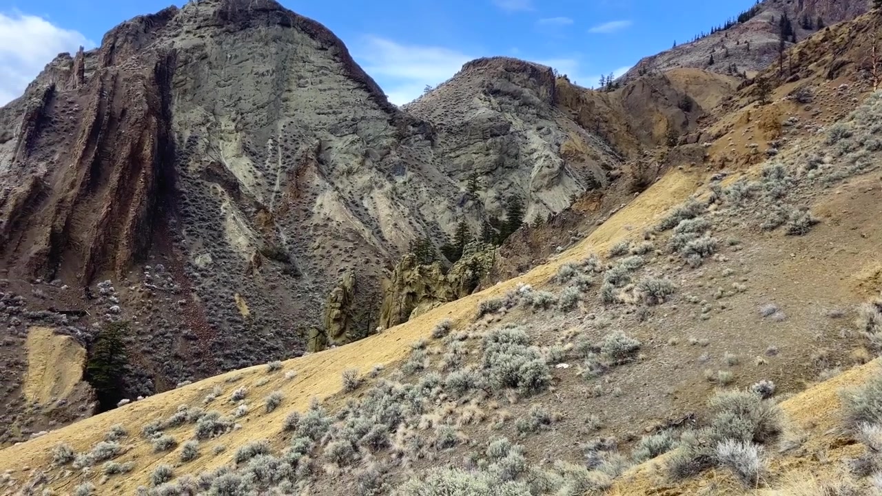 Cinnamon Ridge Hoodoos: le sculture della natura a Kamloops
