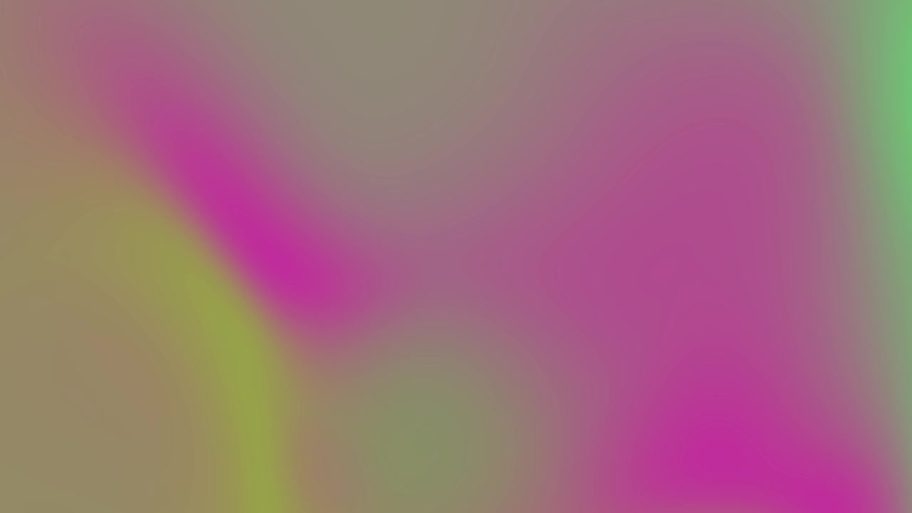 Smooth Flowing Abstract Gradient Background with Pink and Green Hues
