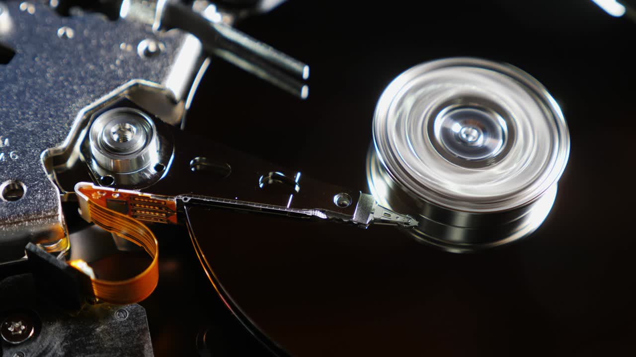 Broken Computer Hard Disk - Data Loss. The drive head does not work properly. Loss of data