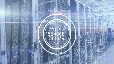 Animation-of-numbers-and-data-processing-over-computer-servers