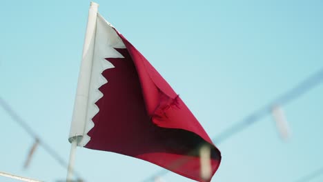 bandera de qatar