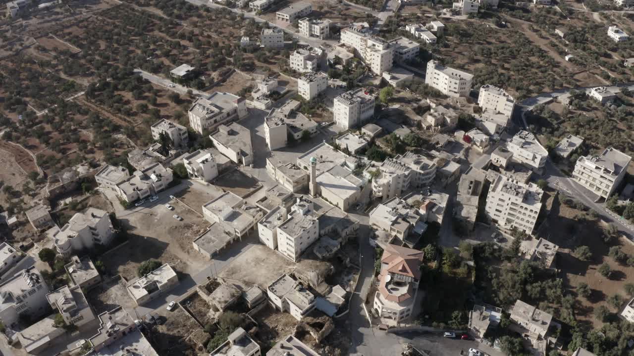 Vecchia Moschea a Beit Hanina (Abu Dahuk) la città vecchia -aerea