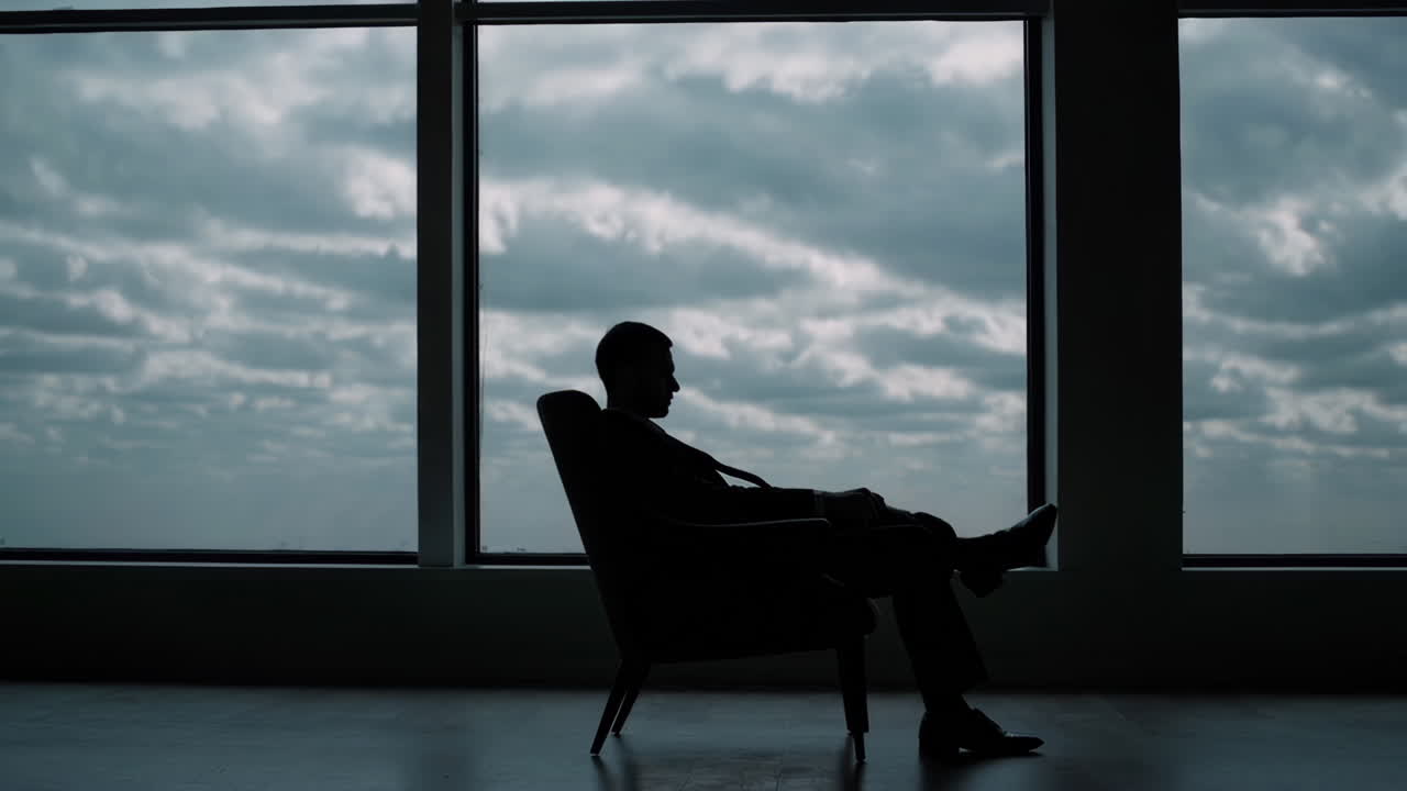 Businessman in contemplation