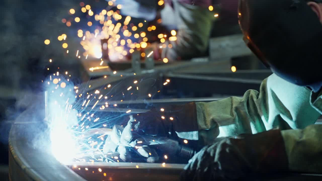 Welding Sparks