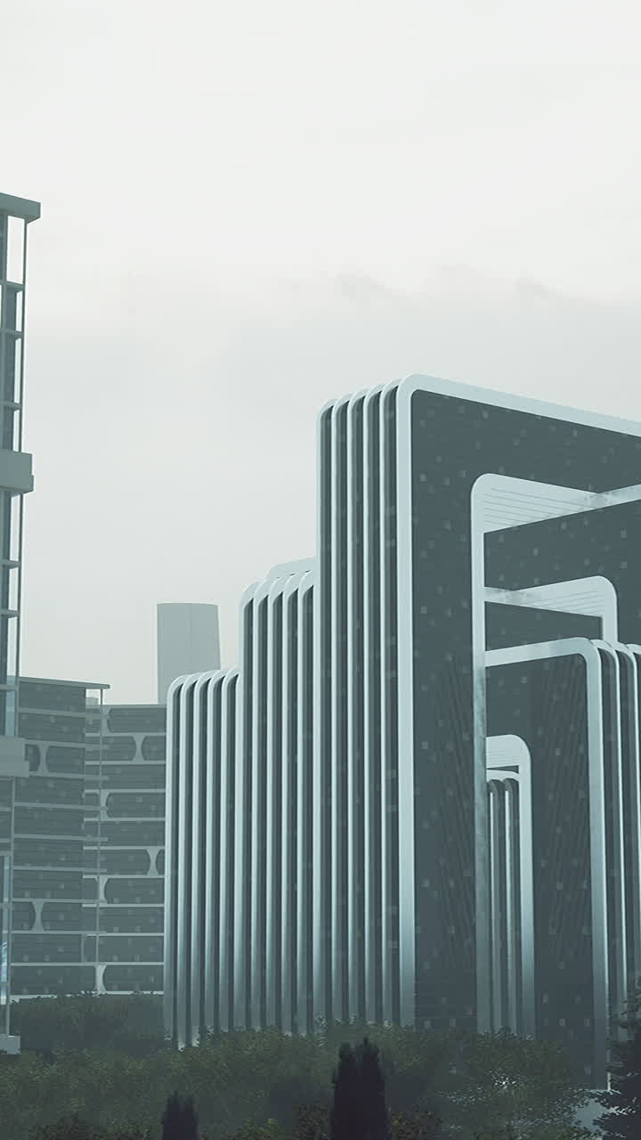 rascacielos modernos en una ciudad